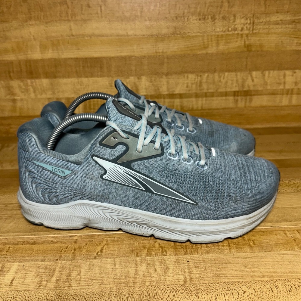 Altra Torin 6 Womens 11.5 Grey Blue Running Shoes AL0A5485242